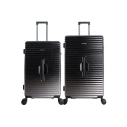 Zestaw walizek Saxoline Elite Trunk czarny set (M/L)